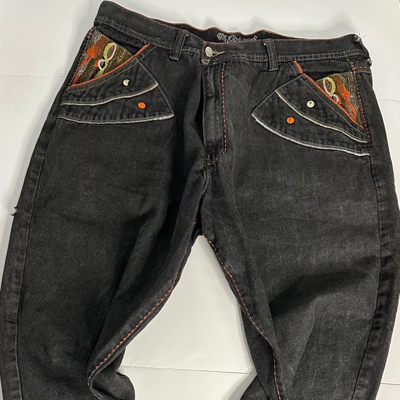 Y2K Red Ape Baggy Jeans - Picture 3 of 8